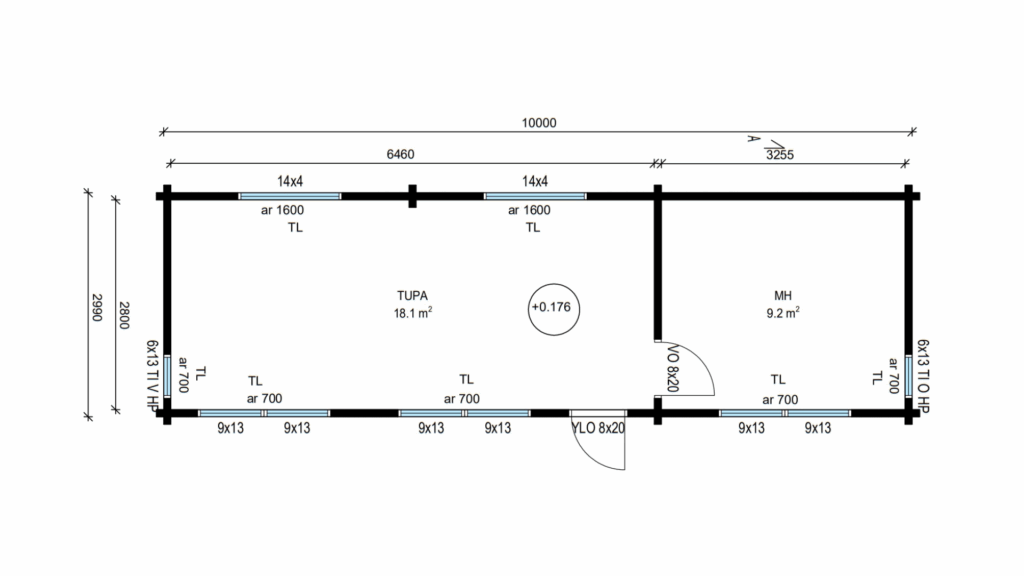aitta isolla makuutilalla ja tuvalla
